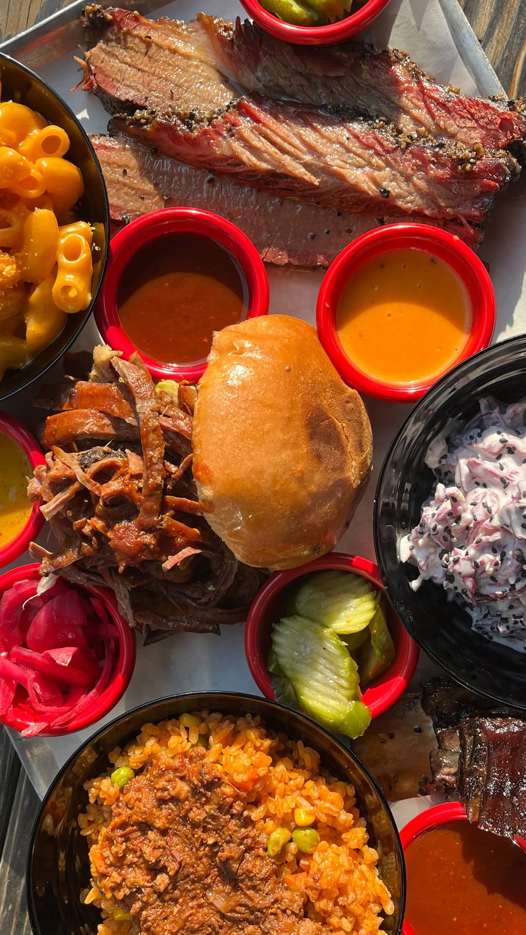 Longhorn Texas BBQ: serious smoke in New Cairo
